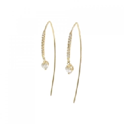 K18YG Bông tai kim cương 0.42CT - Hàng hiệu Chính hãng 871943