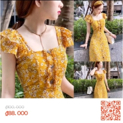 Đầm hoa cánh tiên  460283