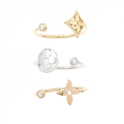 Nhẫn Louis Vuitton Monogram Idylle - Hàng hiệu Authentic 836229