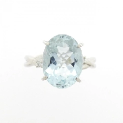 Nhẫn Aquamarine PT900 4.75CT - Hàng hiệu Chính hãng 847261