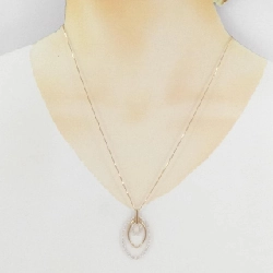 K18PG Dây chuyền kim cương 0.70CT - Hàng hiệu Chính hãng 846943