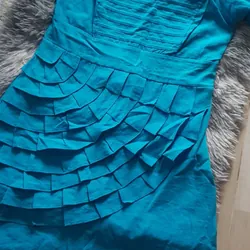 Đầm biển thiết kế bèo tầng hoa sang trọng trẻ trung H& M 564885