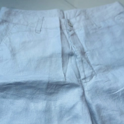 Quần tây linen màu kem 527430