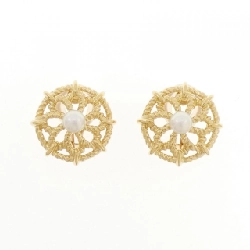 Bông tai ngọc trai Akoya Mikimoto 5.1mm - Hàng hiệu Authentic