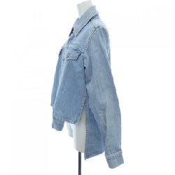 【Mã giảm giá】Áo khoác denim OFF-WHITE màu trắng 641317