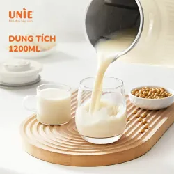 Máy làm sữa hạt UNIE UMB12 dung tích 1,2L, 10 chức năng xay nấu 763526