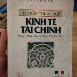 sách Từ điển thuật ngữ Kinh tế Tài chính của Bernard & Colli