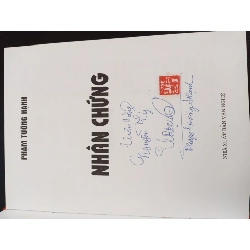 Nhân Chứng (Bìa Cứng) (2005) - Phạm Tường Hạnh Mới 90% HCM.ASB1103 913792