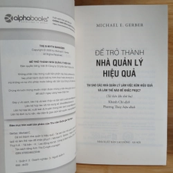Để Trở Thành Nhà Quản Lý Hiệu Quả - Michael E. Gerber 507388