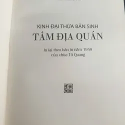 Kinh Đại Thừa Bản Sinh Tâm Địa Quán - Thích Tâm Châu mới 90% 692637