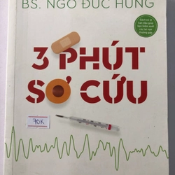 3 PHÚT SƠ CỨU - sách in màu, giấy tốt , 203 TRANG, NXB : 2020