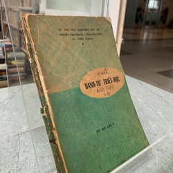 DANH TỪ TRIẾT HỌC - L.M CAO VĂN LUẬN