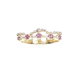 Nhẫn ruby K18YG 672371