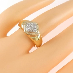 Nhẫn kim cương K18YG/PT900/K18PG 0.22CT - Hàng hiệu Authentic 854916