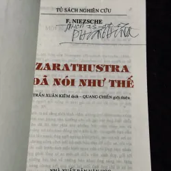 Zarathustra đã nói như thế 762093