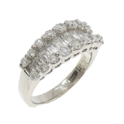 Nhẫn kim cương PT900 0.835CT - Hàng hiệu Authentic