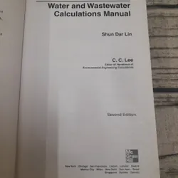 Water and wastewater calculation Manual 2nd Ed. Shun Dar Lin 597731