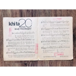 Khi ta 20 - lời việt Trường Kỳ 127490