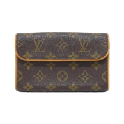 Túi đeo hông Louis Vuitton Monogram Pochette Florentine S M51855+M67304 - Hàng hiệu Authentic