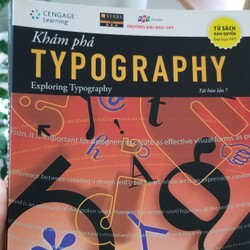 Sách Khám phá Typography - Nghệ thuật chữ | Thiết kế đồ hoạ - ĐH FPT còn mới đẹp 186079