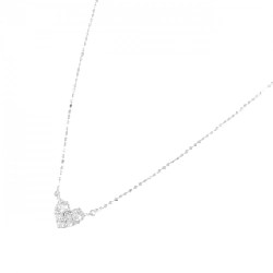 K18WG Dây chuyền kim cương hình trái tim 0.20CT - Hàng hiệu Chính hãng 859922