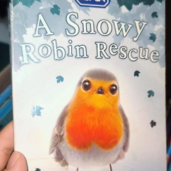 Ngoại văn minh hoạ cho bé dựa trên chuyện có thật về cứu hộ động vật A SNOWY ROBIN RESCUE