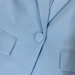 Áo blazer nữ size S màu xanh mới 90% 789799