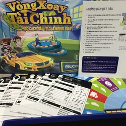 Vòng Xoay Tài Chính + Phiên bản nâng cấp: Cashflow 102 + Kích thước tương đối + còn mới 334796