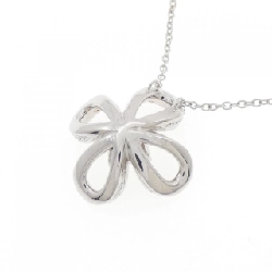 K18WG/K18PG Hoa Đá Kim Cương Dây Chuyền 0.50CT - Hàng hiệu Chính hãng 858148