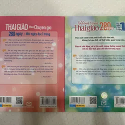 Bộ 2 cuốn sách thai giáo 280 ngày như mới 99% 596331