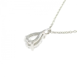 Dây chuyền kim cương PT900/PT850 0.573CT D SI1 hình giọt nước - Hàng hiệu Authentic 875039