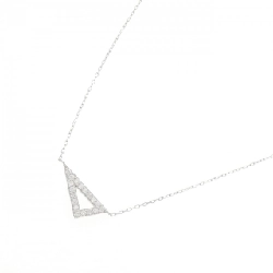 K10WG Cubic Necklace - Hàng hiệu Authentic 862403