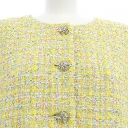 Áo khoác không cổ CHANEL P76339V68243 627202