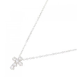 Ponte Vecchio Dây chuyền hình chữ thập 0.23CT - Hàng hiệu Chính hãng 842277