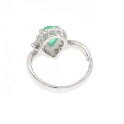 Nhẫn Emerald PT900 0.85CT - Hàng hiệu Chính hãng 853678