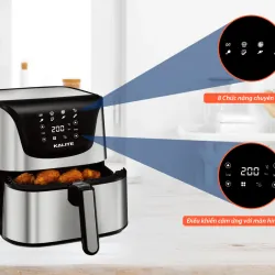 Nồi Chiên Không Dầu Thông Minh KALITE Q6 – 6.6L, Đa Tính Năng, Ăn Ngon Giảm Dầu! 707038