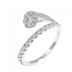 Nhẫn kim cương K18WG 0.50CT