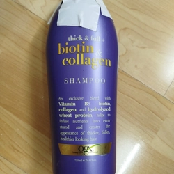 [Hàng xách tay Mỹ] Dầu Gội OGX Thick & Full Bổ Sung Biotin Collagen 
