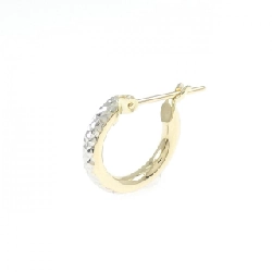 K14YG/K14WG Khuyên tai dạng vòng một bên - Hàng hiệu Authentic