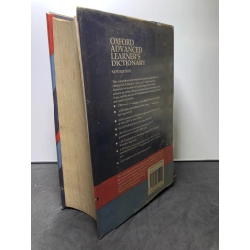 Oxford Advanced Learner's Dictionary 1992 TỪ ĐIỂN BÌA CỨNG xanh mới 75% ố bẩn HPB0708 HỌC NGOẠI NGỮ 197112