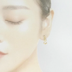 K18YG Bông tai - Hàng hiệu Chính hãng 871207