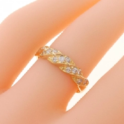 Nhẫn kim cương K18YG 0.20CT 671711