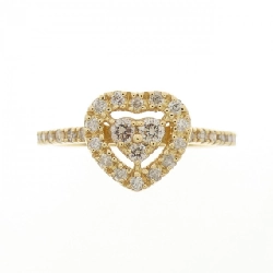 Nhẫn kim cương hình trái tim K18YG 0.30CT 668764