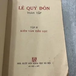 LÊ QUÝ ĐÔN TOÀN TẬP: KIẾN VĂN TIỂU LỤC - PHẠM TRỌNG ĐIỀM 973383