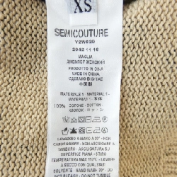 【Mã giảm giá】Semicouture áo len 636487