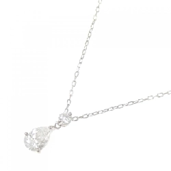 Dây chuyền kim cương PT900/PT850 0.516CT F SI2 hình giọt nước - Hàng hiệu Chính hãng 875319