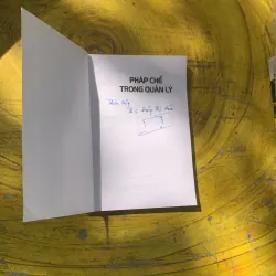 PHÁP CHẾ TRONG QUẢN LÝ- PGS.TS. TRẦN QUANG HIỂN  780564