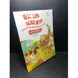 Bóc dán thông minh luyện tay thật khéo, luyện mắt thật tinh thế giới quanh em năm 2020 mới 90% HCM0212 Rebooks.vn