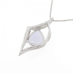 K18WG Nhẫn Sapphire tổng hợp 2.00CT - Hàng hiệu Chính hãng 860263