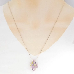 K18PG Sapphire Necklace 4.60CT - Hàng hiệu Authentic 846705